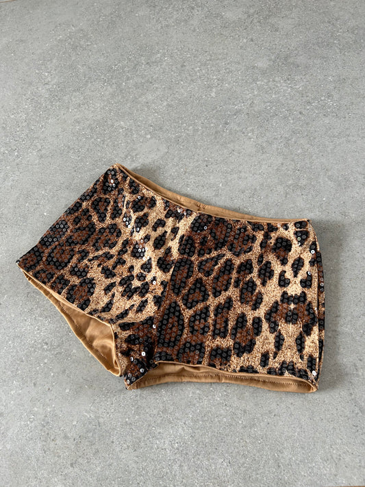 SHORT LEOPARDO